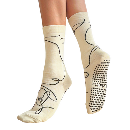 Crew Closed Toe Ella Off-White!