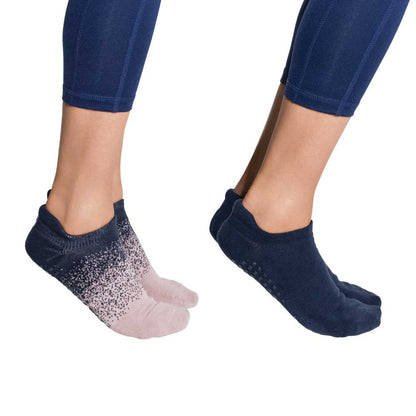 Closed Toe - 2 Pares - Rose/Navy