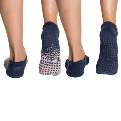 Closed Toe - 2 Pares - Rose/Navy